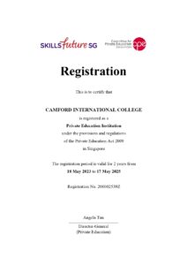 Registration Certificate